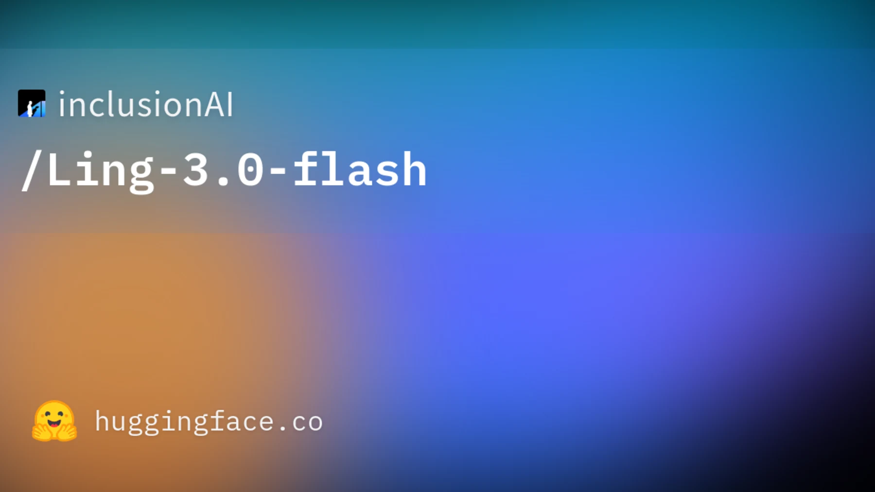 InclusionAI Ling 3.0 Flash official model card