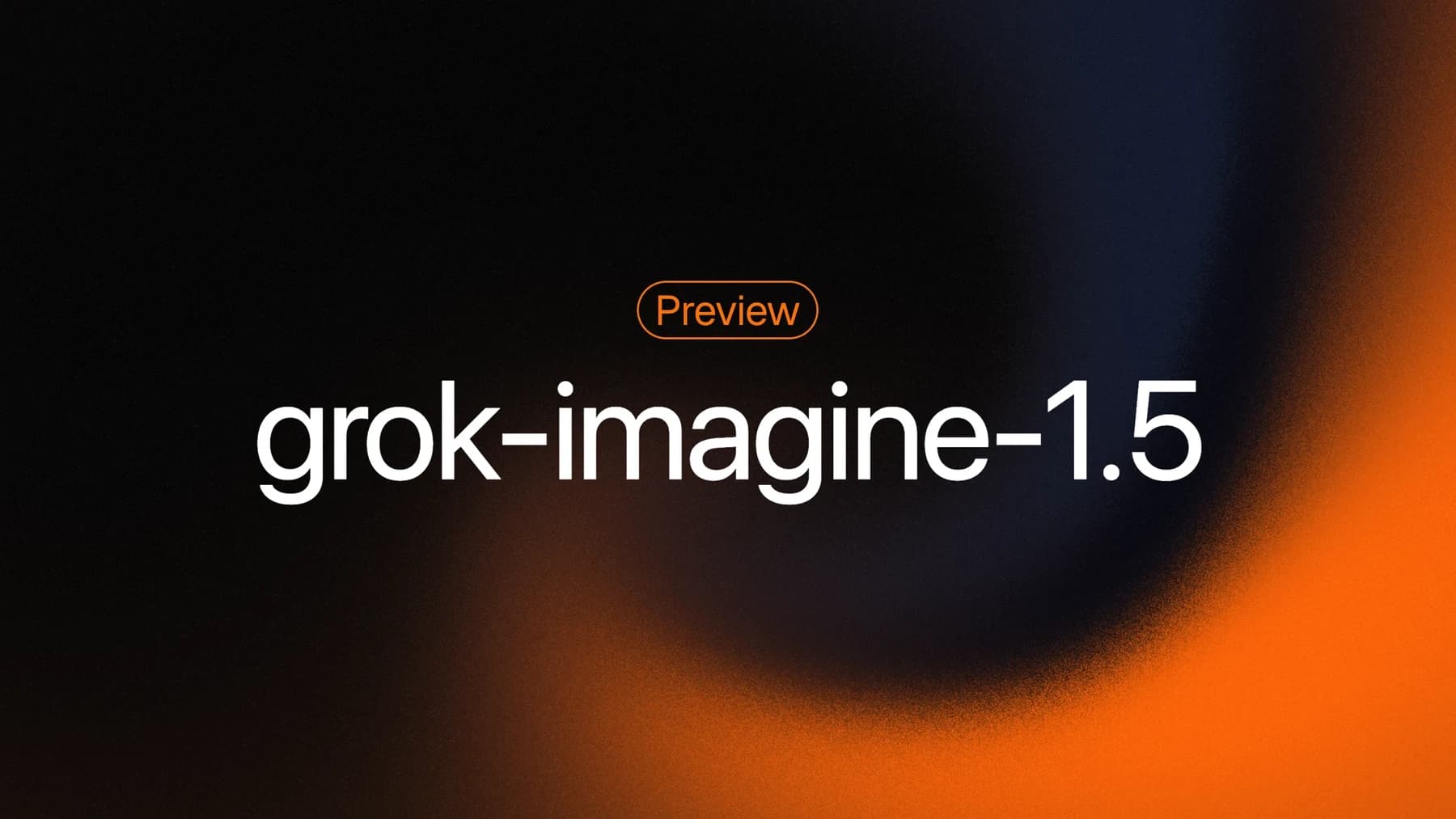 xAI Grok Imagine Video 1.5 official release artwork